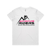 Pink & Black Logo - Womens Basic Tee